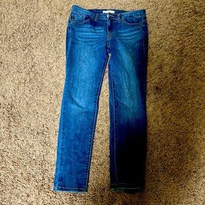 KanCan Blue Straight Leg Jeans Classic Style size 13